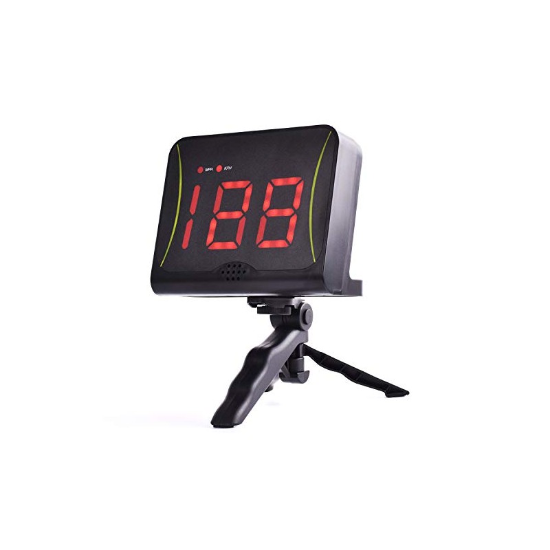 DRM Swing Shoot Pitch Speed Radar with Red Digital Display