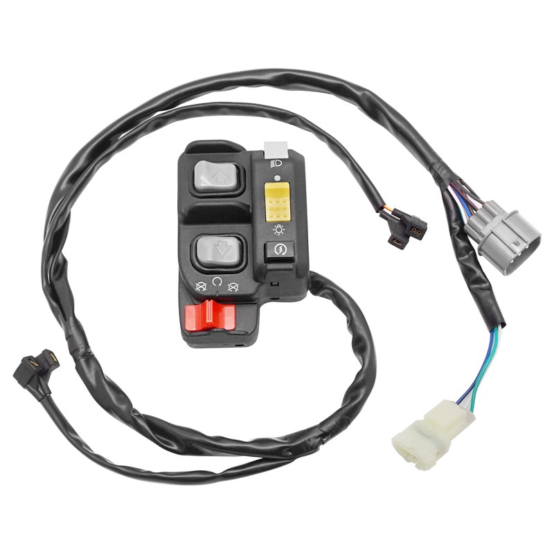 M MATI Electric Shift Control Switch Button Start Stop/Kill Headlight