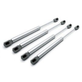 DOJA Barcelona Gas Strut | 50N | 4 Pack Gas Pressure Damper | Shock Absorber | Hydraulic Gas Spring for Kitchen Doors | Kitchen Cabinet, Bathroom, Office, Caravan, Caravan Bracket