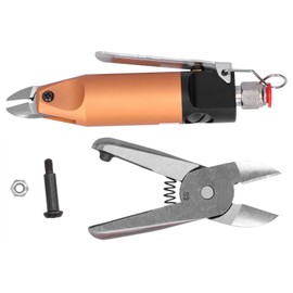Pneumatic Scissors for Resin Hard Plastic Oblique Cutting Mini Air Shears HS5-F1 390N
