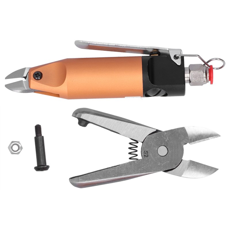 Pneumatic Scissors for Resin Hard Plastic Oblique Cutting Mini Air