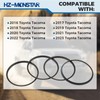 HZ-MONSTAR A/C Vent Ring Outer Trim Decoration Covers, Premium Aluminum