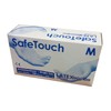SafeTouch 50000052 Powder Free Latex Gloves, Large (Pack of 100)