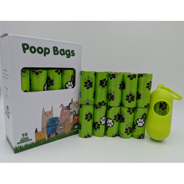 Eco-Friendly Dog Poop Bags – Leak-Proof, Durable, Quick-Breakdown Design, 240