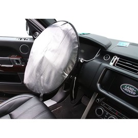 Steering Wheel Cover, Sun Shade, Steering Wheel Cover, Sun Shade, Heat Insulation, Sun Shade, Universal Steering Wheel Cover, Sun Shade, Heat Blocking, For Steering Wheels, Easy Installation, UV Rays,
