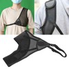 Archery Chest Guard Adjustable 3D Composite Mesh PU Leather Breathable