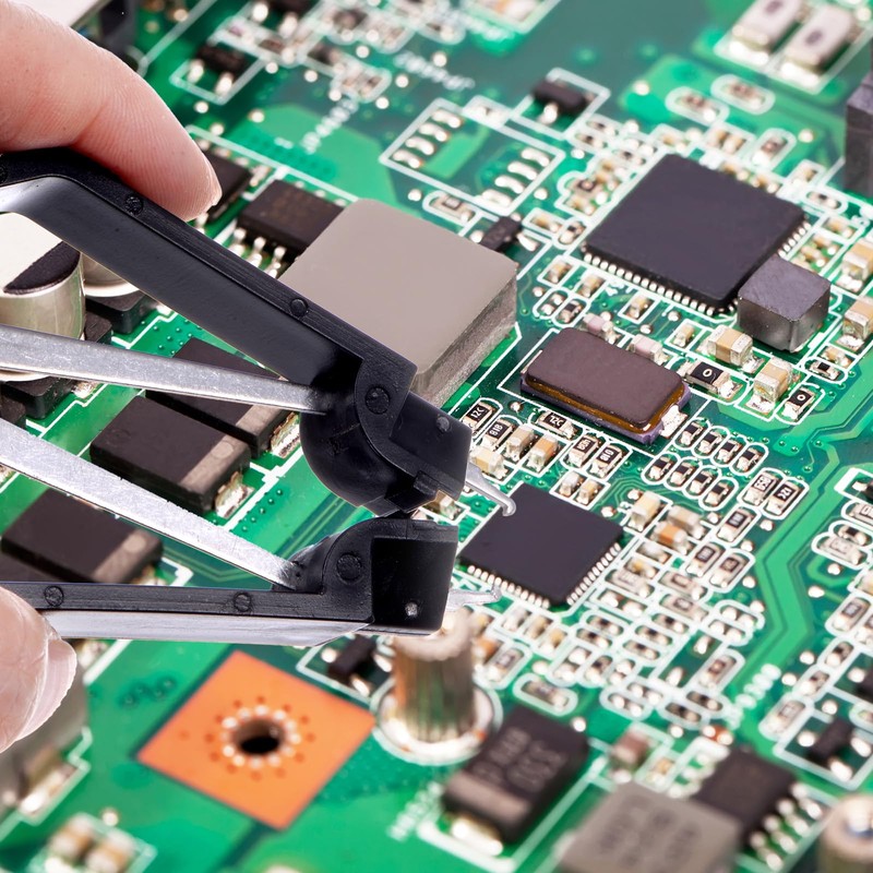 sourcing map IC Chip Extractor 100mm Stainless Steel with U