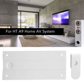 Thicken Metal Speaker Wall Mount Bracket, Stable Support, Easy Install for HT A9 Home AV System, Efficient and Beautiful