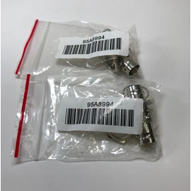 Shure PAIR of Shure 95A8994 BNC Antenna Couplers, Panel Bulkhead mount 2pack 2pcs