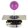 SANWA JLF-TP-8YT Arcade Joystick (Purple Ball Top) - Premium, High