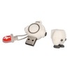 Cartoon USB Flash Drive Cute Cartoon Man Shape Anti Electromagnetic