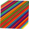 STOBOK 100pcs DIY Matchsticks Colored Wood Dowel Rods for DIY