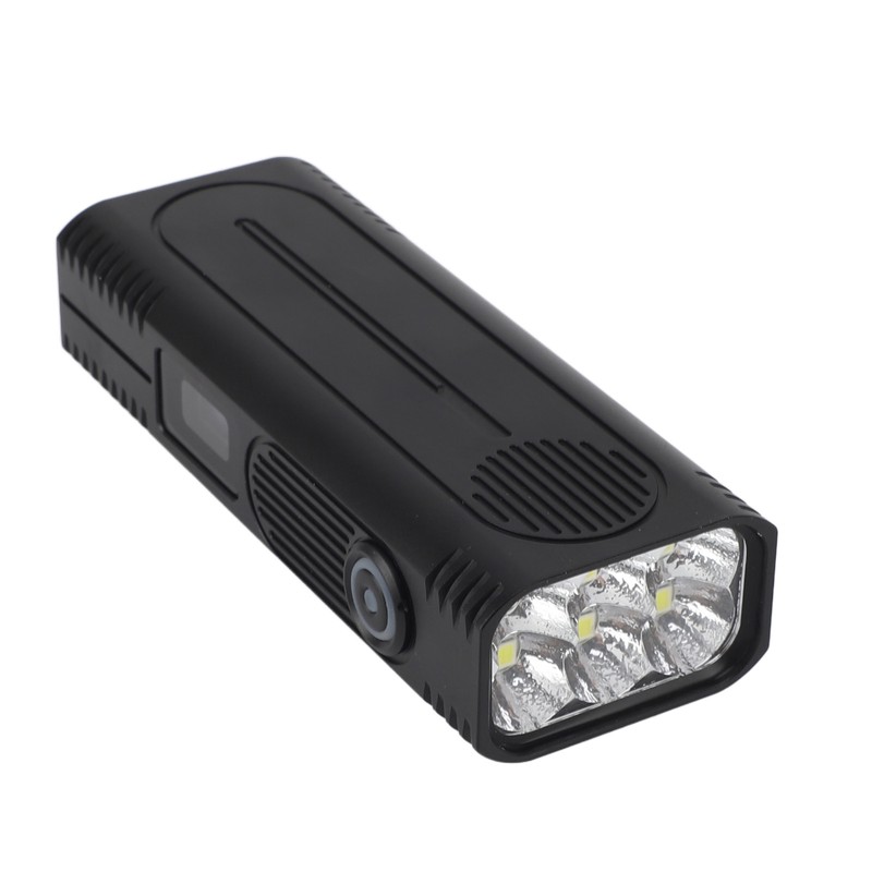 Flat Flashlights 10000LM USB Rechargeable IPX4 Protection 4200mAh with Pocket