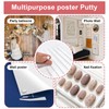 96 Pcs Adhesive Poster Sticky Tack, Reusable Removable Non-Toxic Mounting