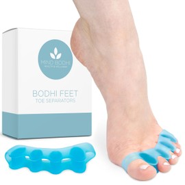 Mind Bodhi Toe Separators - Correcting Bunions and Restoring Toes to Their Original Shape - For Men and Women - Toe Spacers Bunion Corrector – Blue