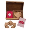 ROMBOL Variants of the Tangram Game for 2 People, Wood,