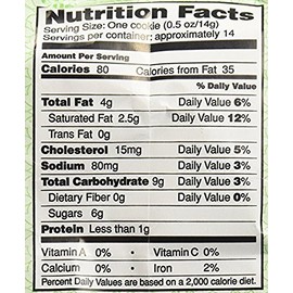 Tate's Bake Shop Chocolate Chip Cookies, Family Size 1 Pack ( 21 oz )