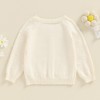 Carolilly Toddler Baby Girls Long Sleeve Knitted Cardigan Sweater, Solid