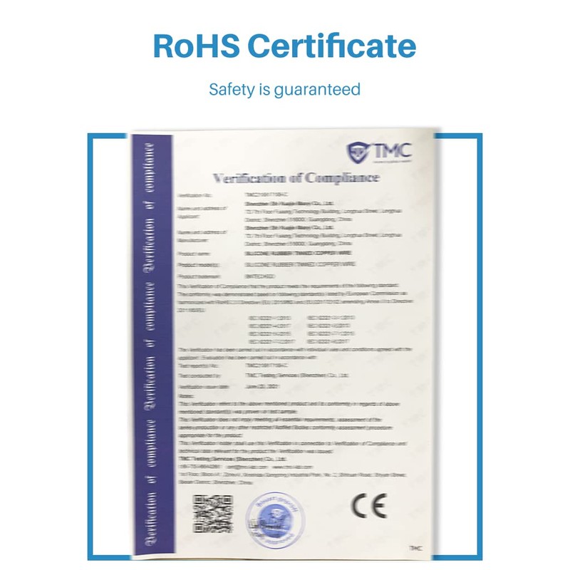 BNTECHGO 30 Gauge Silicone Ribbon Cable Flexible 4P Black 20