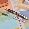 Jinhao 10 Capless Fountain Pen with Box, Marble Red Retractable