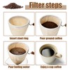 1 Pack Coffee Sock Filter, Colador De Cafe Reusable Cotton