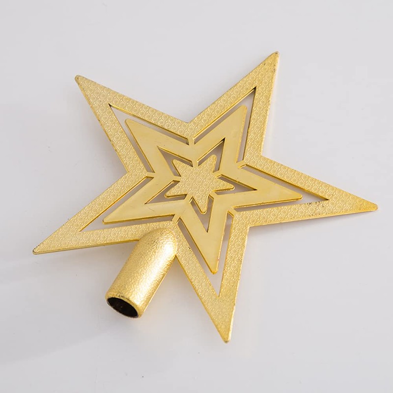 JunyueLiang Christmas Tree Star Tree Topper 10cm 15cm 20cm Star