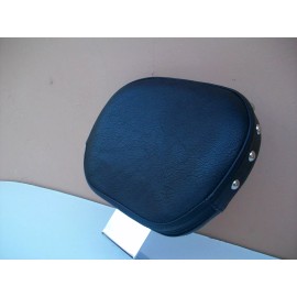 NEW "Chrome"  YAMAHA  V-Star 1300 Driver Backrest  w/ Black Studded Pad