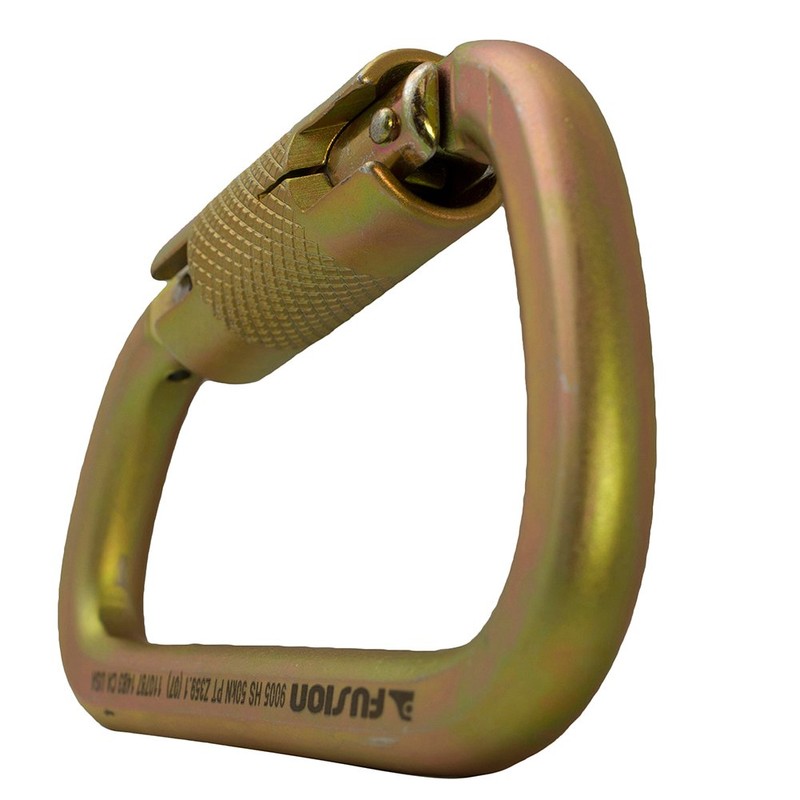 Auto Locking Carabiner 60KN- Fusion Climb® Tacoma- Professional Rock Climbing