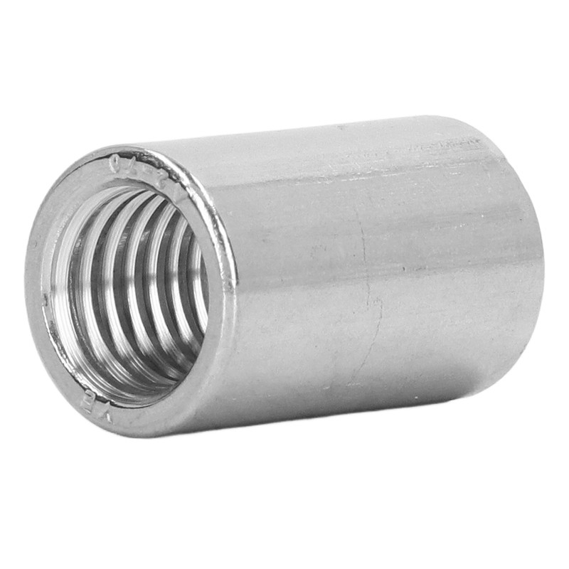 10Pcs Coupling Nut Round Rod Connector Female Thread 304 Stainless