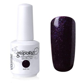 Vishine Gelpolish Professional UV LED Soak Off Varnish Color Gel Nail Polish Manicure Salon Pearl Purple(1415)