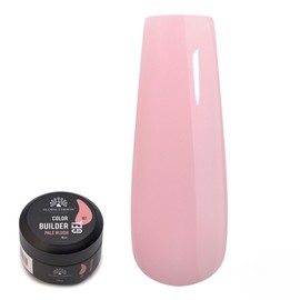 Global Fashion Color Gel Builder 15g with 13 Shades: Unleash Your Inner Nail Artist with This Versatile Sculpting and Coloring Nail Art Toolkit (07 PALE BLUSH, 15g)