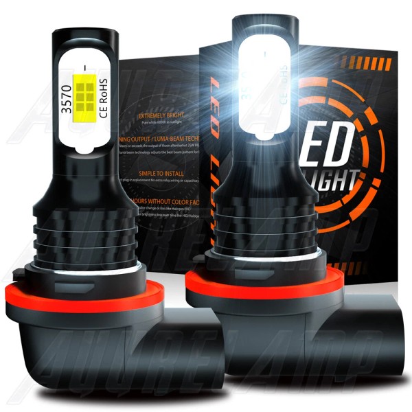 AuureLamp RX50 34901-HR3-A21 LED Headlight Bulb Combo For 2007-2022 Honda