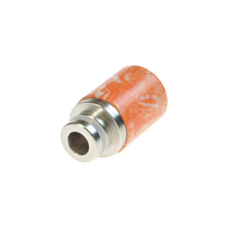 Armerah Stumpy 510 Drip Tip eCig Mouthpiece Short/Medium Turquoise/Steel Single