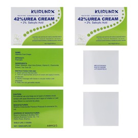 KUIRUNRX® Urea Foot Cream, Urea Cream, Callus Foot Remover Gel, 100 g Nourishing Foot Cream for Dry, Cracked Heels