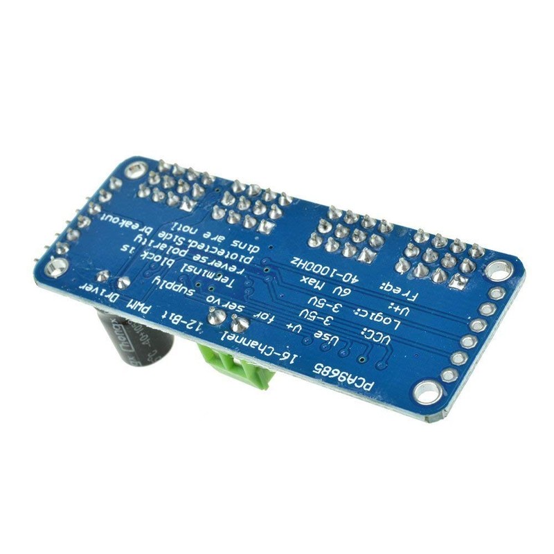ARCELI 16 Channel PWM/Servo Driver IIC Interface PCA9685 for Arduino