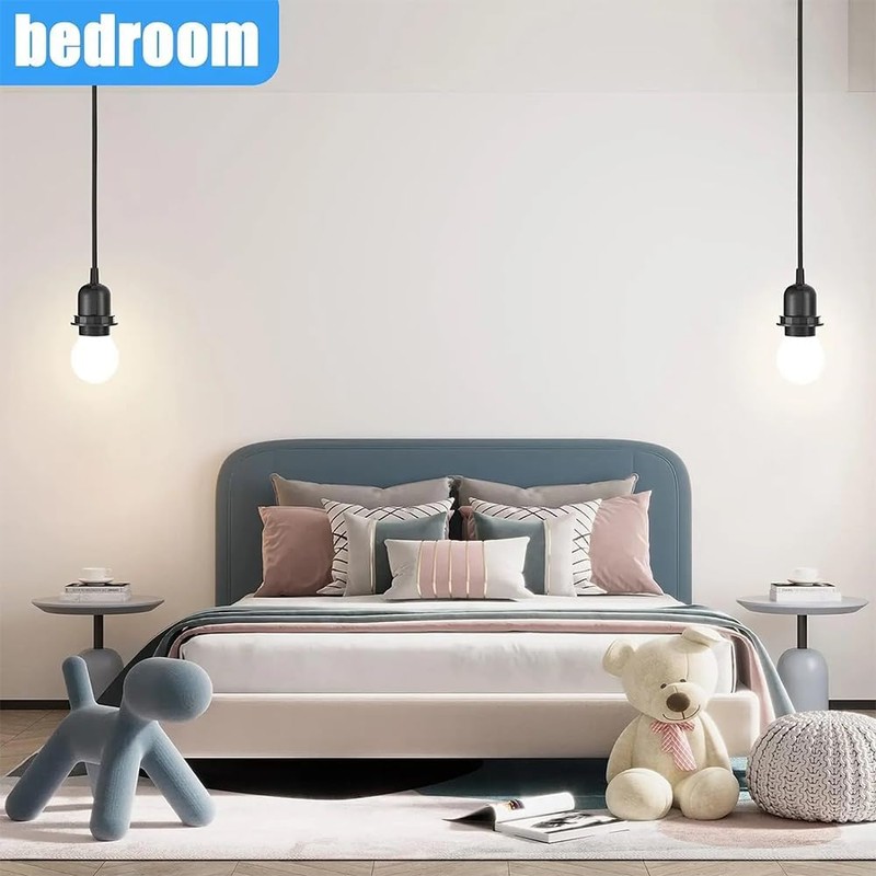 Plug in Hanging Light Cord Kit - 16Ft Pendant Light