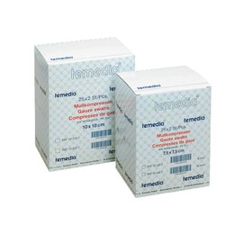 Holthaus Medical Gauze Temedia, Compress Gauze Sterile Mulla Cover F, 17 Count Gr/St