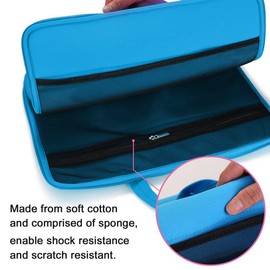 Protective Case for A4 Light Box,IMAGE Carrying Bag Travel Storage Case Pouch Cover with Pockets, for A4 Tracing LED Light Pad Coloring Board & Laptop, Notebook, Most Tracing Light Table Blue