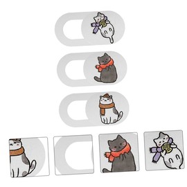 Mobestech 3 Piezas Cubierta De La Cámara Obturador De La Cámara Web Cubiertas De Seguridad De La Cámara Control Deslizante De La Cámara De La Computadora Abdominales Cubrir