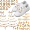 Aphlos 114PCS Clip-On Sneaker Decoration Charm Set, DIY Shoe Decorations