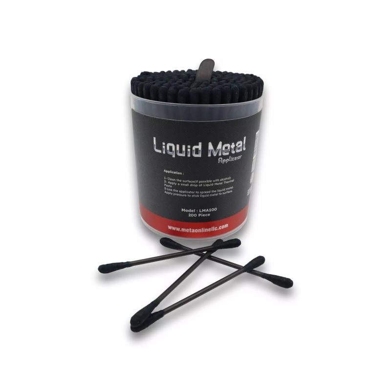 Meta Online LLC Liquid Metal Applicator 200 Pcs fir Liquid