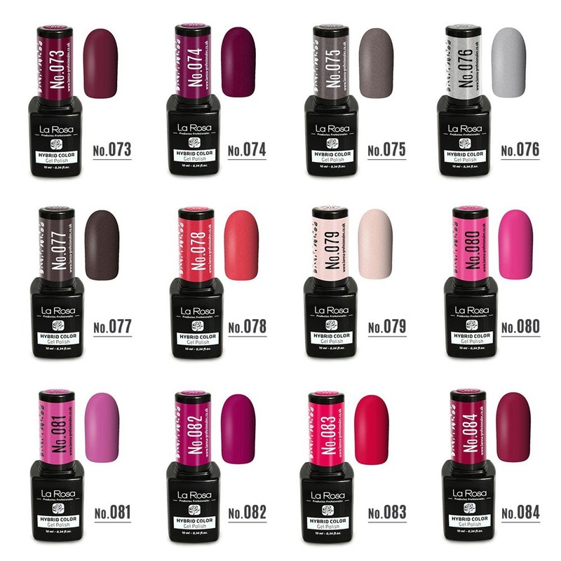 La Rosa UV LED Hybrid Gel Nagellack - Nr. 058,