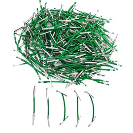 GSHLLO 200 Pcs Metal Treasury Tags Elasticity Office Fasteners Cord Paper Tie Tags Hole Punch Ties Portable String Binders for Paper Documents