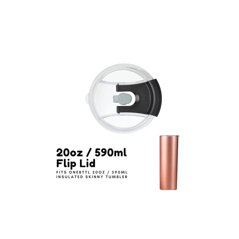 Onebttl Replacement Lid, Spill Proof Tumbler Lid, Replace Lost or