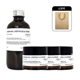 TON28 Tone 28 Haenam 404 Peptacica Byeongpul Dawn Cream 50ml 3+Toner 250ml+Shopping Bag / TOUN28 톤 28 해남 404 펩타시카 병풀 새벽 크림 50ml 3개+토너250ml+쇼핑백