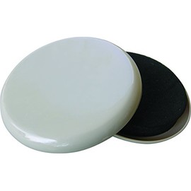 Shepherd Hardware 3955 3-1/2-Inch Reusable, Round, Slide Glide Furniture Sliders, 4-Pack