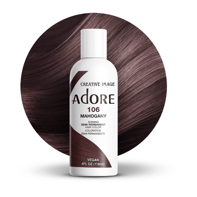 Adore Semi Permanent Hair Color (106 Mahogany) | Vegan &