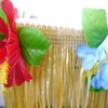 2 Sets Tropical Hawaiian Luau Grass Table Skirt - Decorate