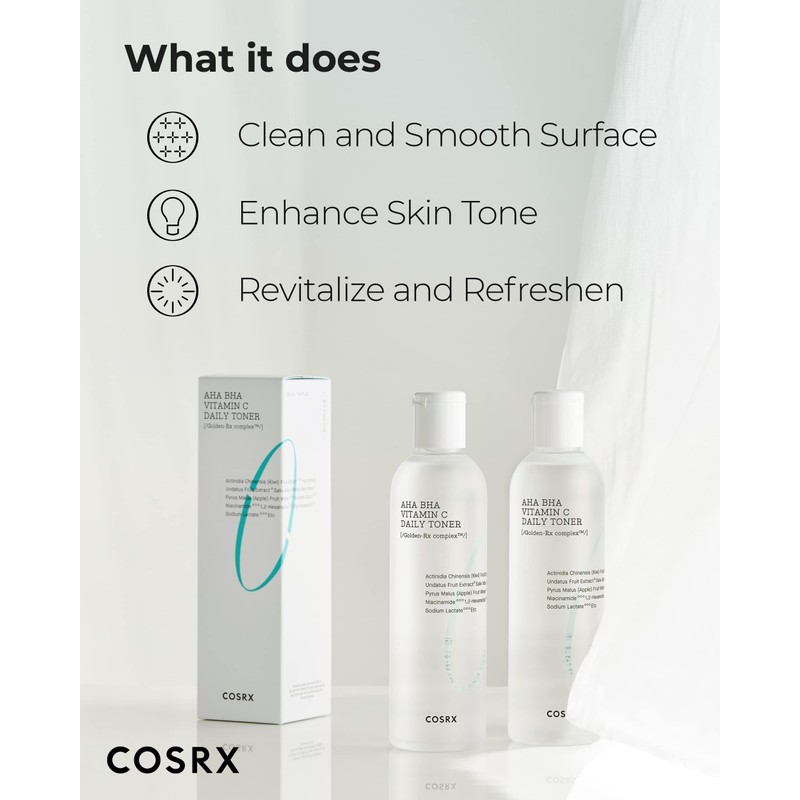 COSRX ABC Daily Toner, Korean Toner for Day & Night