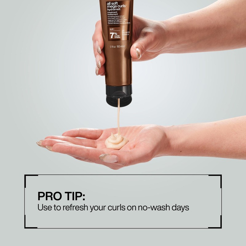 REDKEN All Soft Mega Curls, HydraMelt Leave-In Conditioner Treatment, For